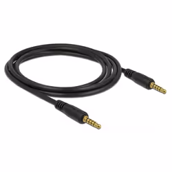DeLOCK 85697 câble audio 2 m 3,5mm Noir