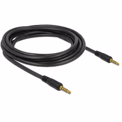 DeLOCK 85698 câble audio 3 m 3,5mm Noir