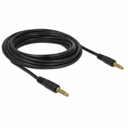 DeLOCK 85699 câble audio 5 m 3,5mm Noir