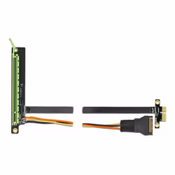 DeLOCK 85762, PCIe, PCIe, Noir, Vert, 0,3 m, 1 pièce(s)