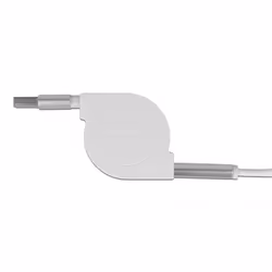 DeLOCK 85850 câble USB 0,98 m USB 2.0 USB A USB C/Micro-USB B/Lightning Argent, Blanc