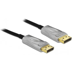 DeLOCK 85886 câble DisplayPort 15 m Noir