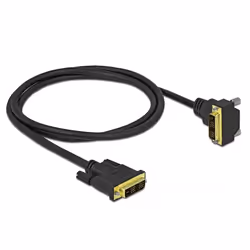 DeLOCK 85902 câble DVI 2 m DVI-D Noir