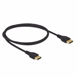 DeLOCK 85909 câble DisplayPort 1 m Noir