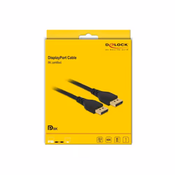 DeLOCK 85909 câble DisplayPort 1 m Noir