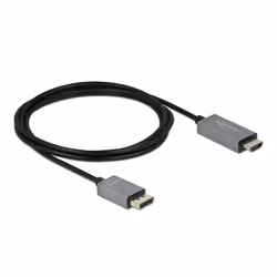 DeLOCK 85929, 2 m, HDMI Type A (Standard), DisplayPort, Mâle, Mâle, Droit