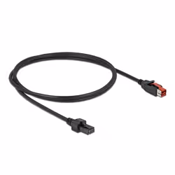 DeLOCK 85950 câble électrique Noir 1 m PoweredUSB