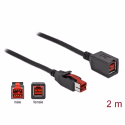 DeLOCK 85986 câble USB 2 m Noir