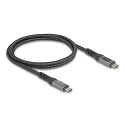 DeLOCK 86067 câble USB USB4 Gen 3x2 1 m USB C Noir