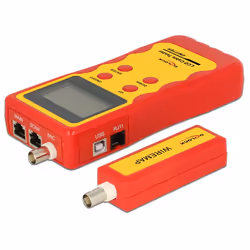 DeLOCK 86108 testeur de câble réseau Jaune, Rouge