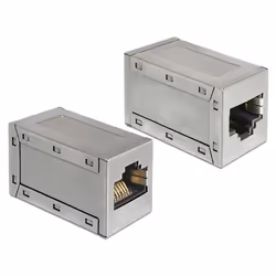 DeLOCK 86140, RJ45, RJ45, Argent