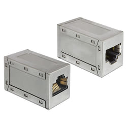 DeLOCK 86140 changeur de genre de câble RJ45 Argent