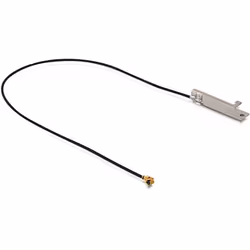 DeLOCK 86151, 3 dBi, 2.4 - 2.5 GHz, 50 Ohm, 0,2 m, I-PEX interface, Noir