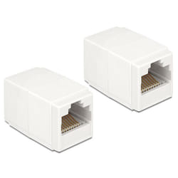 DeLOCK 86249 changeur de genre de câble RJ45 Blanc
