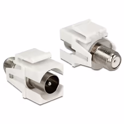 DeLOCK 86335, Blanc, IEC, F, 21 mm, 34 mm, 16 mm