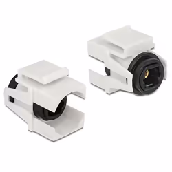 DeLOCK 86337, Blanc, Toslink, Toslink, 21 mm, 25,3 mm, 15,6 mm