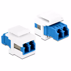 DeLOCK 86357, Bleu, Blanc, LC Duplex, LC Duplex, 21,8 mm, 34,5 mm, 17,9 mm