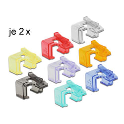 DeLOCK 86420 range-câbles et serre-câbles Multicolore 16 pièce(s)