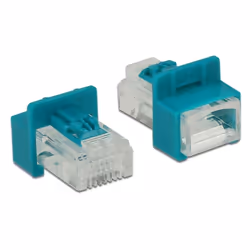 DeLOCK 86425 bloqueur de port Clé de bloqueur de port RJ-45 Rouge 6 pièce(s)