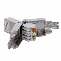 DeLOCK 86476 connecteur de fils RJ-45 Gris