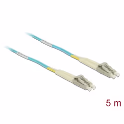 DeLOCK 86561 câble de fibre optique 5 m LC OM3 Couleur aqua