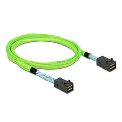 DeLOCK 86625 câble Serial Attached SCSI (SAS) 1 m 64 Gbit/s Vert