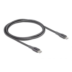 DeLOCK 86631 câble Lightning 1 m Gris