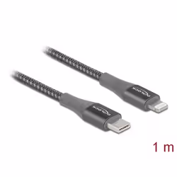 DeLOCK 86631 câble Lightning 1 m Gris