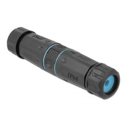 DeLOCK 86693 changeur de genre de câble RJ45 Noir