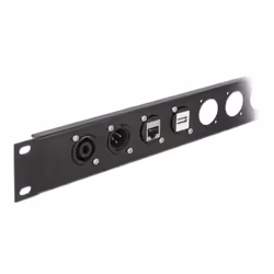 DeLOCK 86790 connecteur de fils 6.35mm Noir, Argent
