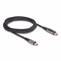 DeLOCK 86809 câble USB 2 m USB 2.0 USB B USB C Noir