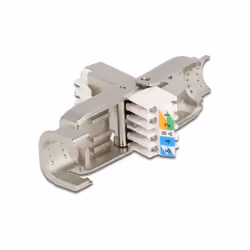 DeLOCK 86927 connecteur de fils RJ-45 Argent