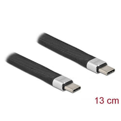 DeLOCK 86939 câble USB 0,13 m USB 3.2 Gen 2 (3.1 Gen 2) USB C Noir