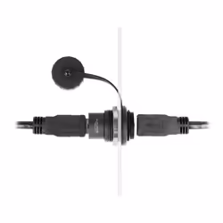 DeLOCK 86961 changeur de genre de câble Noir