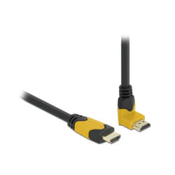 DeLOCK 86989 câble HDMI 2 m HDMI Type A (Standard) Noir, Jaune