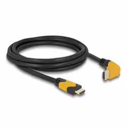 DeLOCK 86989 câble HDMI 2 m HDMI Type A (Standard) Noir, Jaune