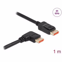 DeLOCK 87060 câble DisplayPort 1 m Noir