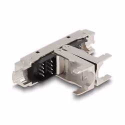 DeLOCK 87064 connecteur de fils LSA Noir, Métallique