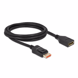 DeLOCK 87071, 2 m, DisplayPort, DisplayPort, Mâle, Femelle, 7680 x 4320 pixels