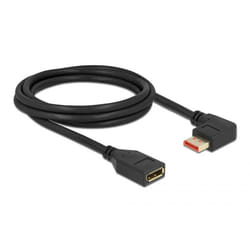 DeLOCK 87075 câble DisplayPort 2 m Noir