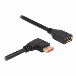 DeLOCK 87077, 1 m, DisplayPort, DisplayPort, Mâle, Femelle, 7680 x 4320 pixels