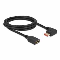 DeLOCK 87078, 2 m, DisplayPort, DisplayPort, Mâle, Femelle, 7680 x 4320 pixels