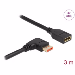 DeLOCK 87079 câble DisplayPort 3 m Noir