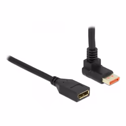 DeLOCK 87080, 1 m, DisplayPort, DisplayPort, Mâle, Femelle, 7680 x 4320 pixels