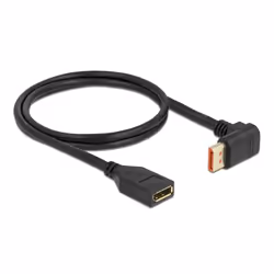 DeLOCK 87080 câble DisplayPort 1 m Noir