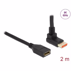 DeLOCK 87081 câble DisplayPort 2 m Noir