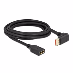DeLOCK 87093, 3 m, DisplayPort, DisplayPort, Mâle, Femelle, 7680 x 4320 pixels