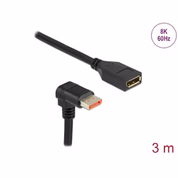 DeLOCK 87093 câble DisplayPort 3 m Noir
