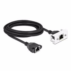 DeLOCK 87136, 3 m, Cat6a, S/FTP (S-STP), RJ-45, RJ-45