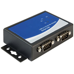 DeLOCK 87586 convertisseur série, répéteur et isolateur Noir